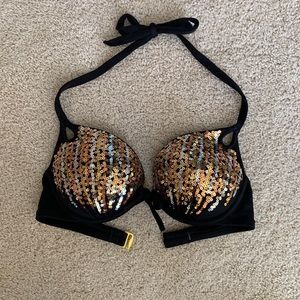 Victoria’s Secret push-up sequin bikini top